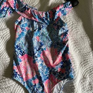 Girls Lilly Pulitzer one piece. EUC. Size 8